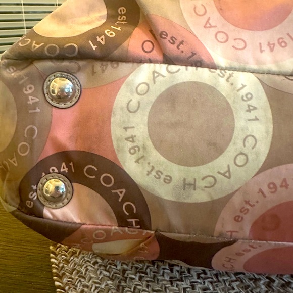 Coach Multicolor Signature Tote Bag - Picture 6 of 9